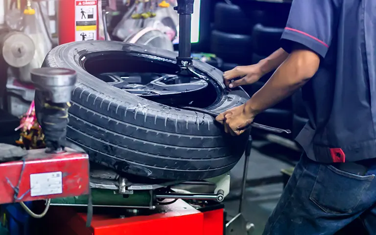 Réparer vos pneus en cas de crevaison